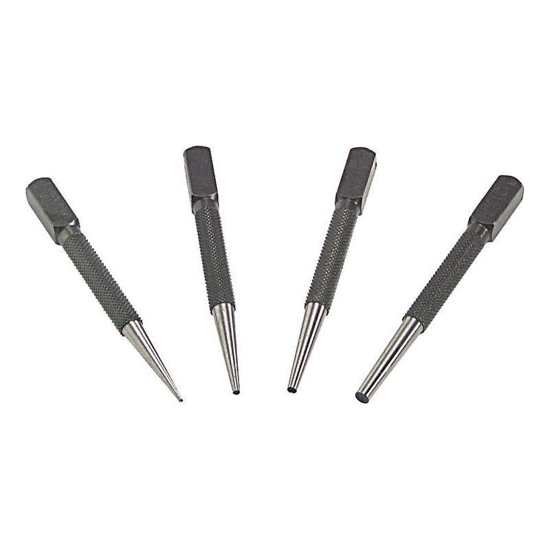 Priory 66SN4 Nail Punch Set 4 Piece Priory - RockBottom Nothampton