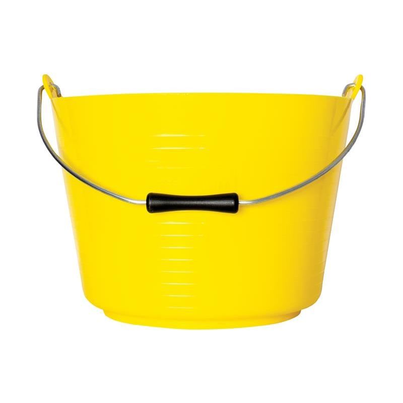 Red Gorilla Flexible Tub Bucket 22 litre Red Gorilla - RockBottom Nothampton
