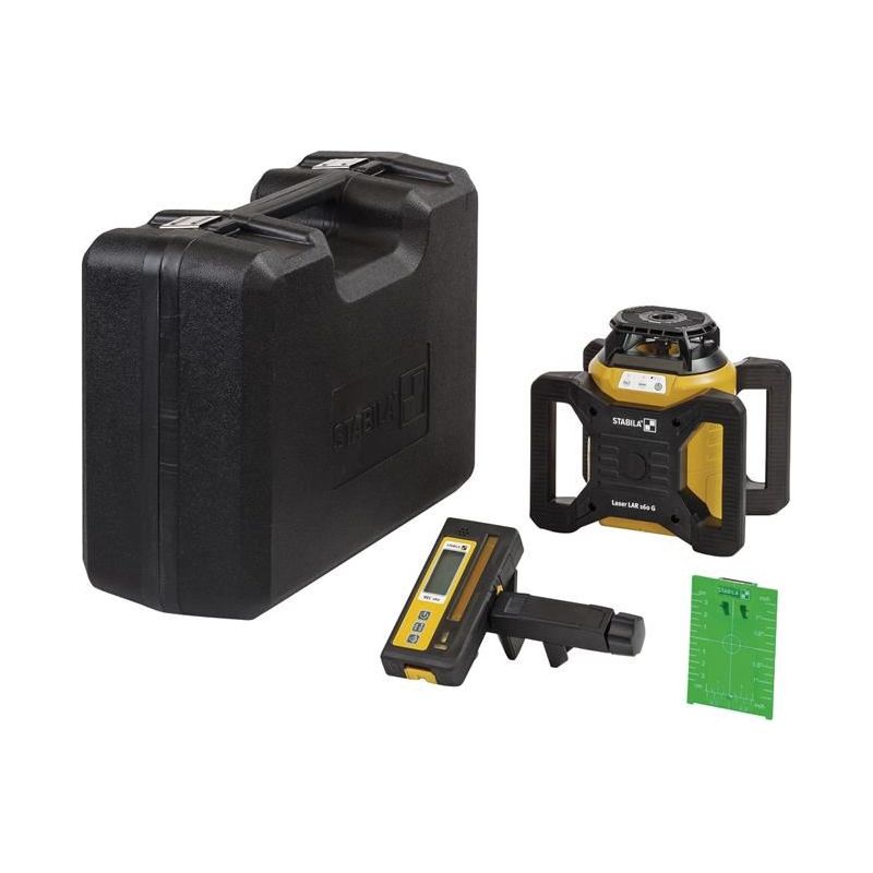 Stabila LAR 160 G Rotation Laser Set, 4 Piece Stabila - RockBottom Nothampton