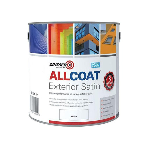 Zinsser AllCoat® Exterior White 2.5 litre Zinsser - RockBottom Northampton