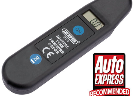 Draper Digital Tyre Pressure Reader 01071 Draper - Town Tools 