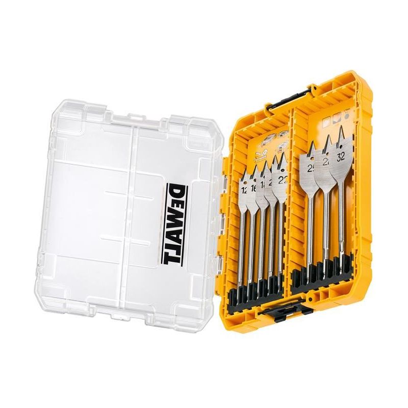 Dewalt Power Tools DT70750 Flat Drill Bit Set, 8 Piece DeWALT Power Tools - RockBottom Northampton