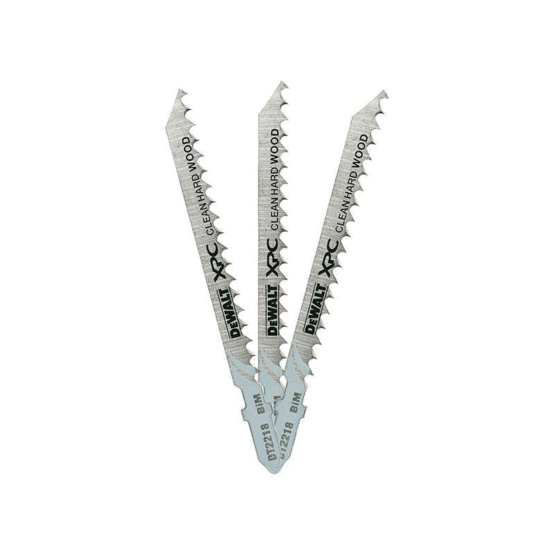Dewalt Power Tools XPC Bi-Metal Wood Jigsaw Blades Pack of 3 T101DF DeWALT Power Tools - RockBottom Northampton