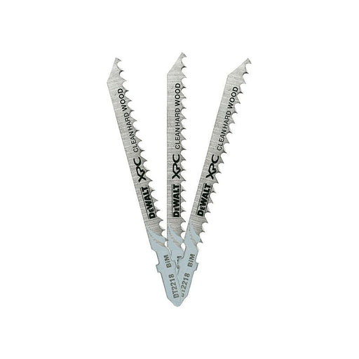 Dewalt Power Tools XPC Bi-Metal Wood Jigsaw Blades Pack of 3 T101DF DeWALT Power Tools - RockBottom Northampton