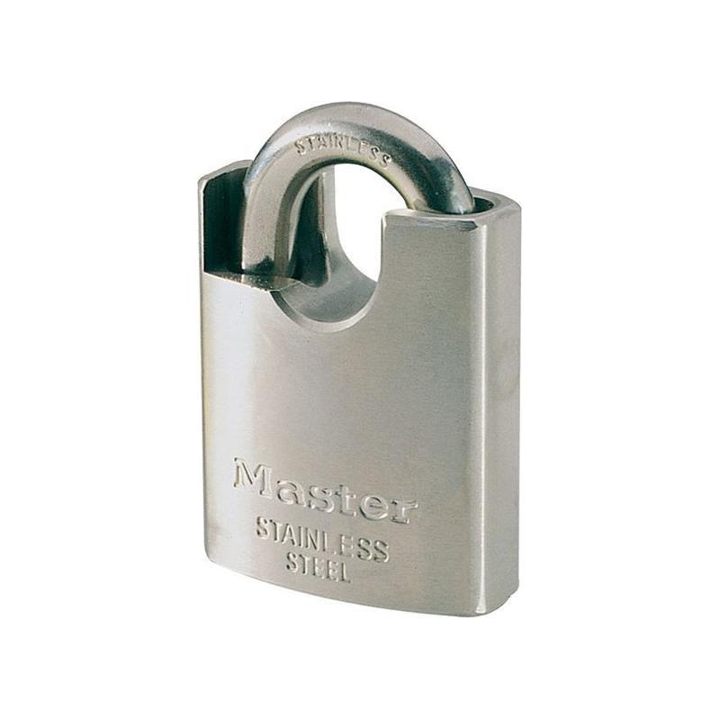 Master Lock Marine 50mm Padlock Shrouded Shackle Master Lock - RockBottom Northampton
