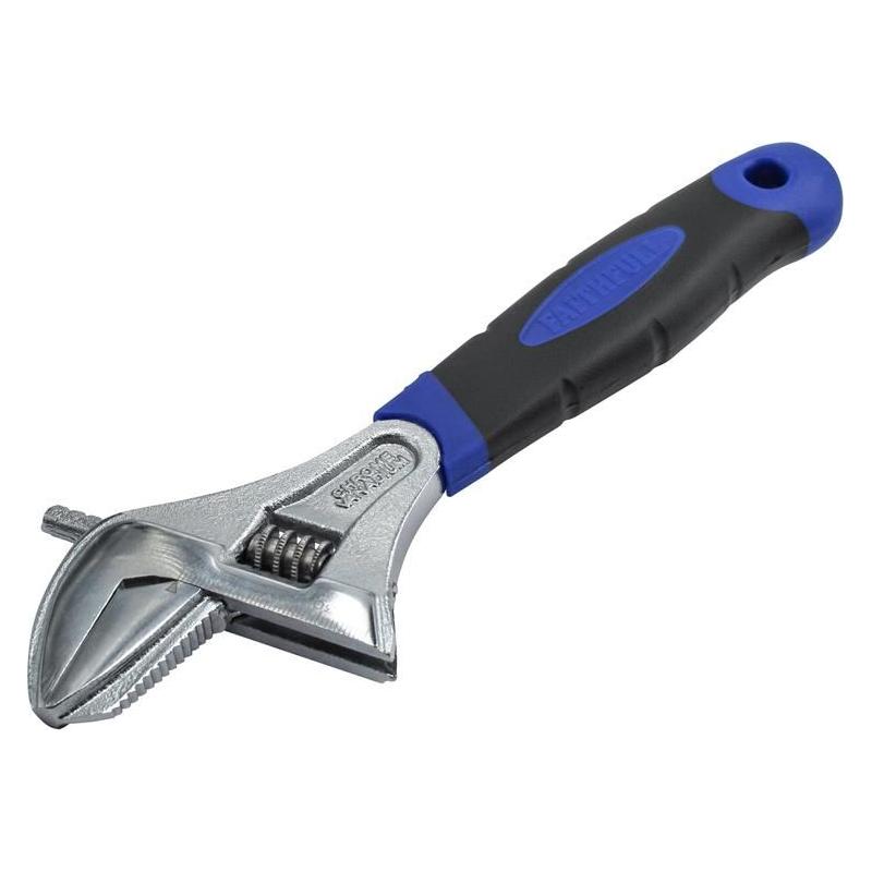 Faithfull Wide Mouth Adjustable Spanner 200mm Faithfull - RockBottom Northampton