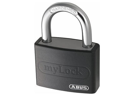 Abus Mechanical T65AL/40mm My Lock Aluminium Padlock Black Keyed Alike 6401 ABUS Mechanical - RockBottom Northampton 