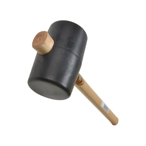 Thor 957 Black Rubber Mallet 90mm 1200g Thor - RockBottom Northampton