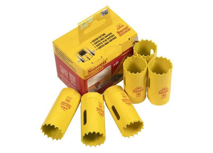 Starrett FCH0100-6 Fast Cut Bi-Metal Holesaw 25mm Bulk Pack of 6 Starrett - RockBottom Nothampton