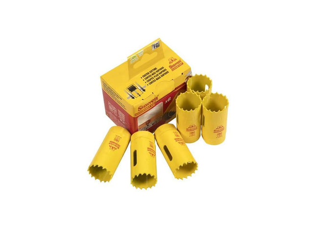 Starrett FCH0100-6 Fast Cut Bi-Metal Holesaw 25mm Bulk Pack of 6 Starrett - RockBottom Nothampton
