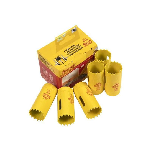 Starrett FCH0100-6 Fast Cut Bi-Metal Holesaw 25mm Bulk Pack of 6 Starrett - RockBottom Nothampton