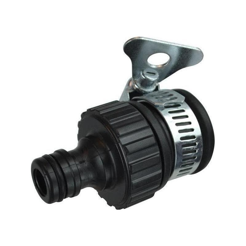 Faithfull Plastic Universal Tap Hose Connector Faithfull - RockBottom Northampton