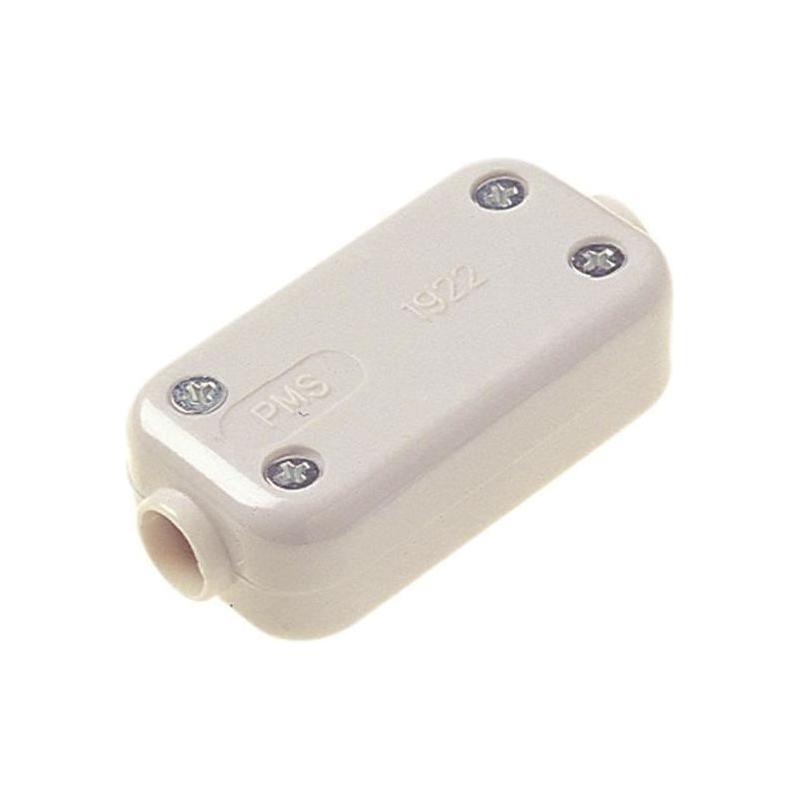 Dencon 2 Terminal Fixed Connector 5A White Dencon - RockBottom Northampton