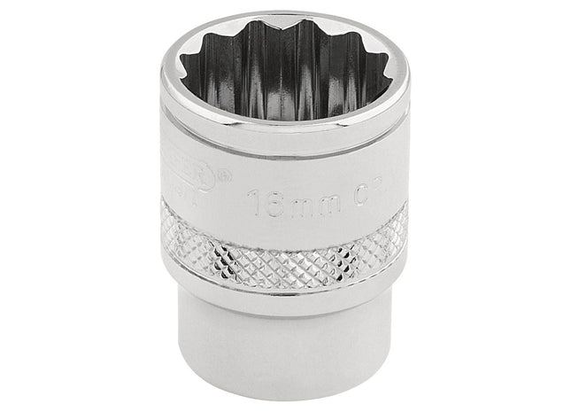 Draper HI-TORQ 12 Point Socket, 3/8" Sq. Dr., 16mm 32780 Draper - Town Tools 