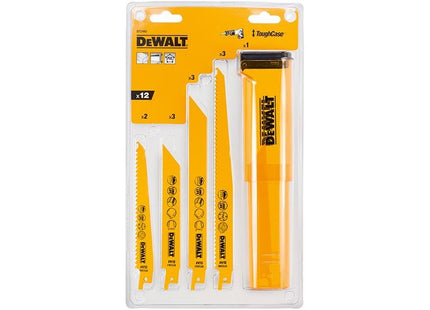 Dewalt Power Tools DT2445 Reciprocating Saw Blade Set, 12 Piece DeWALT Power Tools - RockBottom Northampton