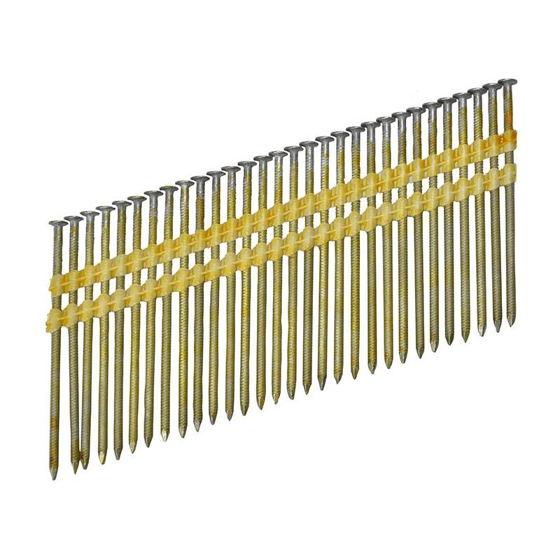 Bostitch 21° Galvanised Ring Shank Stick Nails 3.1 x 90mm (Pack 2000) Bostitch - RockBottom Northampton