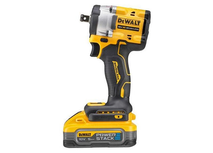 Dewalt Power Tools DCF921H2T XR BL 1/2in Impact Wrench 18V 2 x 5.0Ah POWERSTACK™ Li-ion DeWALT Power Tools - RockBottom Northampton