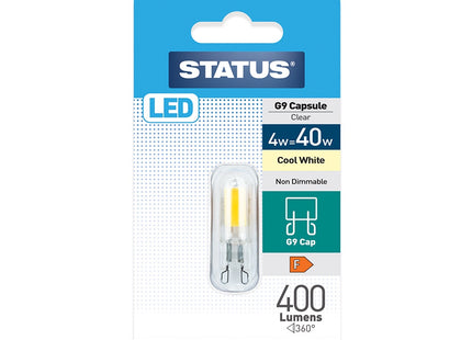 Status LED G9 40w Cool White