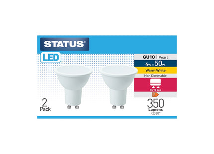 GU10 2Pk Warm White