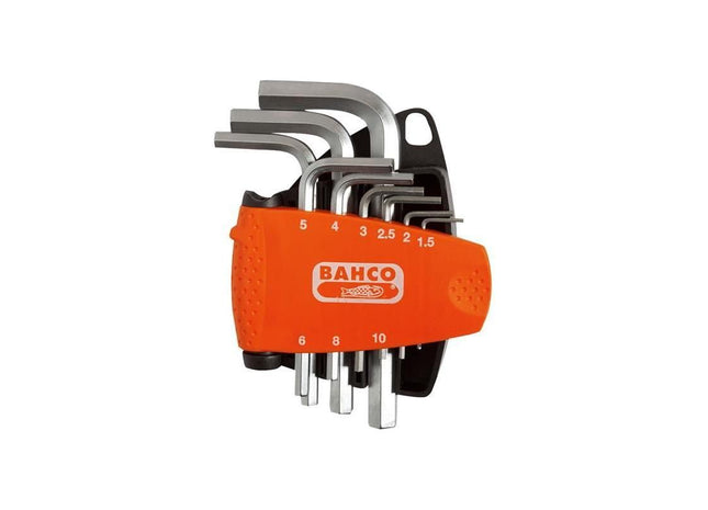 Bahco BE-9878 Metric Hex L-Key Set, 9 Piece Bahco - RockBottom Northampton