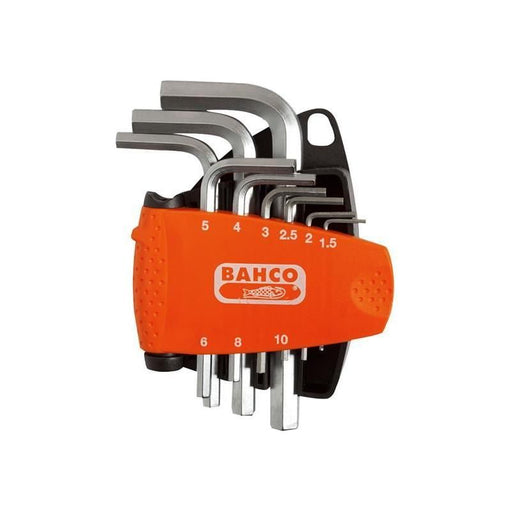 Bahco BE-9878 Metric Hex L-Key Set, 9 Piece Bahco - RockBottom Northampton