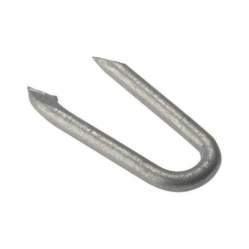 Forgefix Netting Staple Galvanised 15mm Bag Weight 500g ForgeFix - RockBottom Northampton