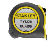 STANLEY Hand Tools Tylon Pocket Tape 8m/26ft (Width 25mm) Loose STANLEY� Hand Tools - RockBottom Nothampton