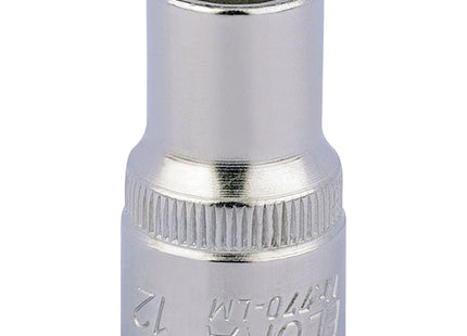 Draper Elora Bi-Hexagon Socket, 1/2" Sq. Dr., 12mm 24575 Draper - Town Tools 