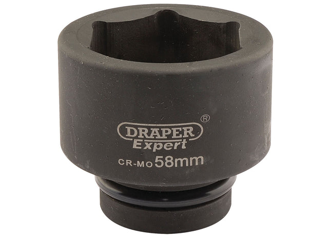 Draper Expert HI-TORQ 6 Point Impact Socket, 1" Sq. Dr., 58mm 05128 Draper - Town Tools 