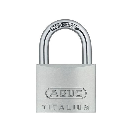 Abus Mechanical 64TI/40mm TITALIUM™ Padlock Keyed Alike KA6412 ABUS Mechanical - RockBottom Northampton 