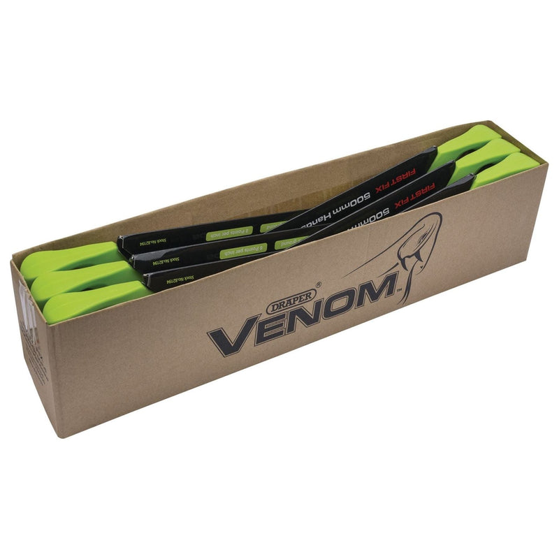 Draper Venom First Fix Double Ground Handsaw, 500mm, 7tpi/8ppi Draper - Town Tools 