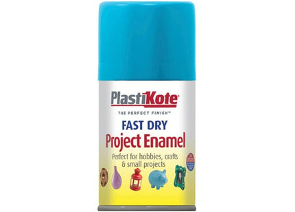 Plastikote Fast Dry Enamel Aerosol Sky Blue 100ml PlastiKote - RockBottom Nothampton