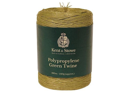 Kent & Stowe Poly Green Twine 280m (240g) Kent & Stowe - RockBottom Northampton