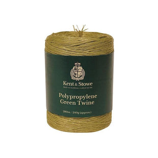 Kent & Stowe Poly Green Twine 280m (240g) Kent & Stowe - RockBottom Northampton