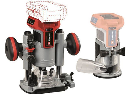 Einhell TP-RO 18 Set Li BL-Solo Power X-Change Router/Palm Router 18V Bare Unit Einhell - RockBottom Northamptin