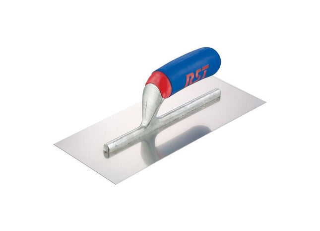 R.S.T. Plasterer's Finishing Trowel Banana Soft Touch Handle 11 x 4.1/2in R.S.T. - RockBottom Nothampton