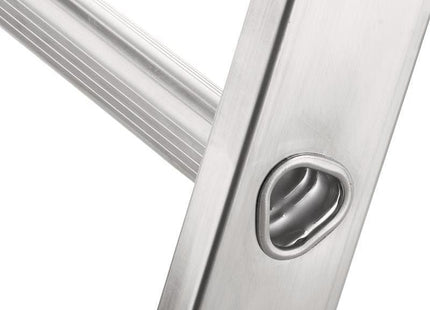 Zarges Everest 3DE Extension Ladder 3-Part D-Rungs 3 x 12 Zarges - RockBottom Northampton