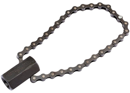 Draper Chain Oil Filter Wrench, 1/2" Sq. Dr. or 24mm, 130mm Capacity 77592 Draper - Town Tools 