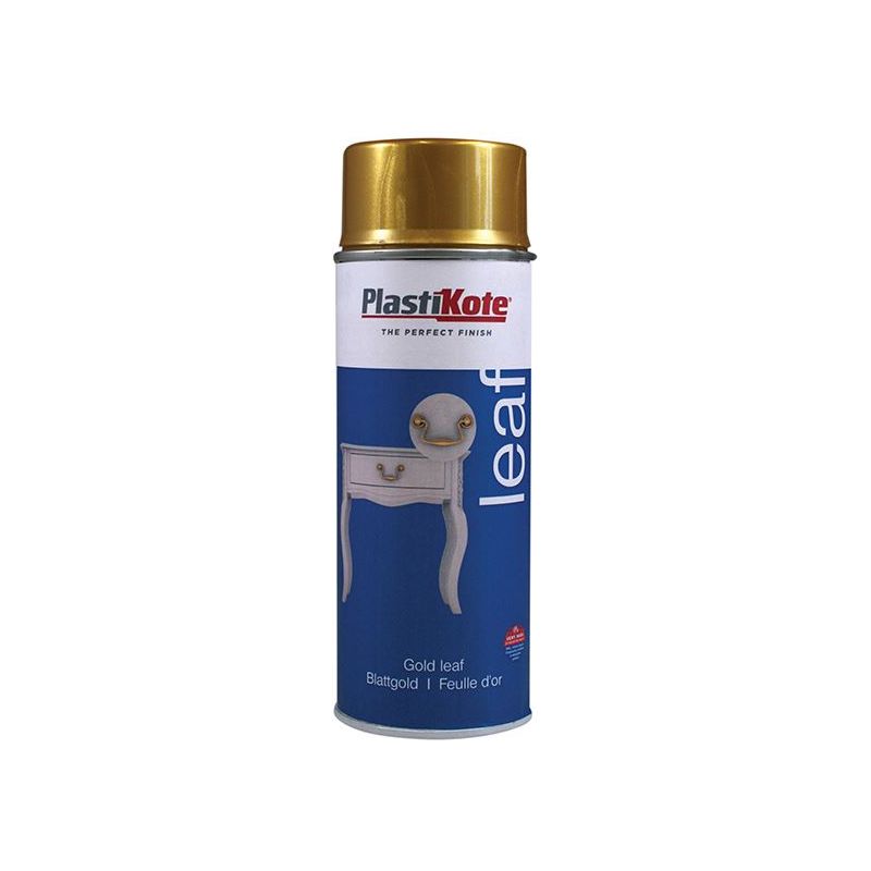 Plastikote Leaf Spray Gold 400ml PlastiKote - RockBottom Nothampton