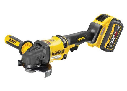 Dewalt Power Tools DCG418X2 XR FlexVolt Grinder 125mm 54V 2 x 3.0Ah Li-ion DeWALT Power Tools - RockBottom Northampton