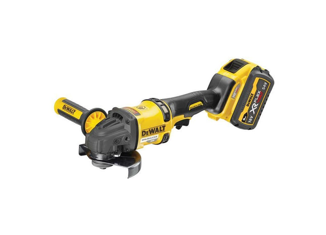 Dewalt Power Tools DCG418X2 XR FlexVolt Grinder 125mm 54V 2 x 3.0Ah Li-ion DeWALT Power Tools - RockBottom Northampton