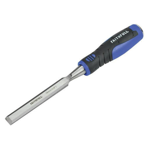 Faithfull Soft Grip Bevel Edge Chisel 16mm (5/8in) Faithfull - RockBottom Northampton