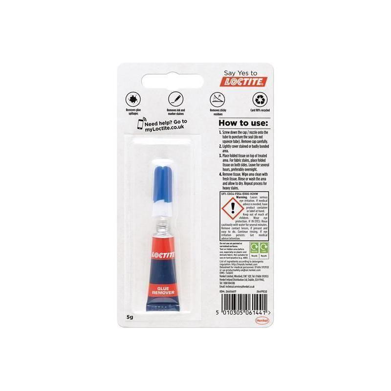 Loctite Super Glue Remover Tube 5g Loctite - RockBottom Northampton