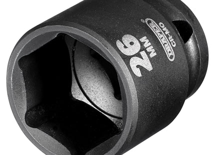 Draper Draper Hi-TORQ Impact Socket, 1/2" Sq. Dr., 26mm Draper - Town Tools