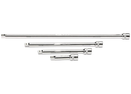 Draper Extension Bar Set, 1/4" Sq. Dr., Polished Chrome (4 Piece) 16765 Draper - Town Tools 