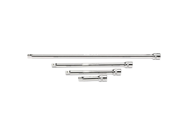 Draper Extension Bar Set, 1/4" Sq. Dr., Polished Chrome (4 Piece) 16765 Draper - Town Tools 