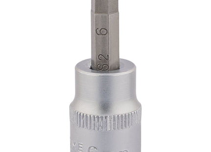 Draper Socket with Hexagonal Bit, 3/8" Sq. Dr., 6mm 16284 Draper - Town Tools 