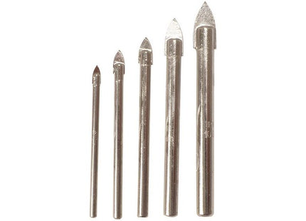 Irwin® Glass & Tile Drill Bit Set of 5 IRWIN® - RockBottom Northampton