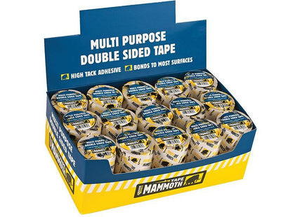 Everbuild Sika Double-Sided Tape 50mm x 5m Display 30 Pieces Everbuild Sika - RockBottom Northamptin