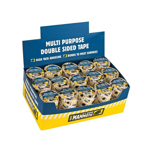 Everbuild Sika Double-Sided Tape 50mm x 5m Display 30 Pieces Everbuild Sika - RockBottom Northamptin